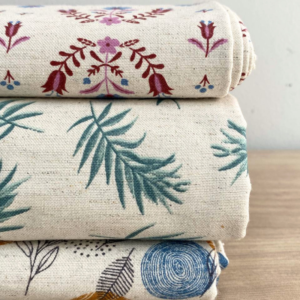 Linho Misto Estampado - Estampados (1/2 metro)